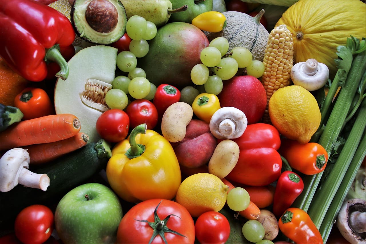 colorful fruits